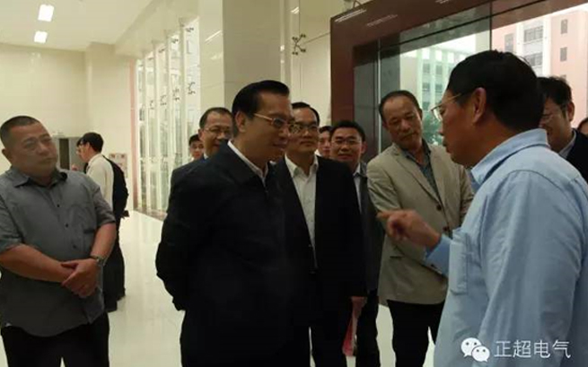 汕头市委书记陈良贤带队赴amjs澳金沙门线路首页电气调研