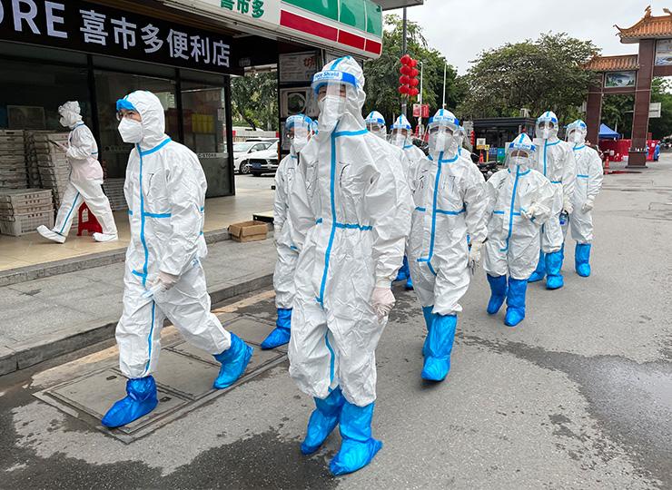 集团党员助力广州疫情封控区，筑牢抗疫“长城”